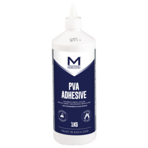 Marldon PVA Adhesive 1KG bottle with white cap