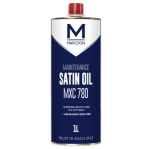 Marldon Maintenance Satin Oil MXC 780 one litre can